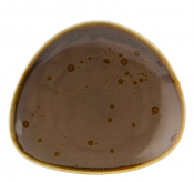 UTOPIA VITRIFIED PORCELAIN EARTH MOCHA PLATE 6.5inch
