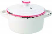UTOPIA AVEBURY RED STONEWARE MINI CASSEROLE DISH 8.8OZ