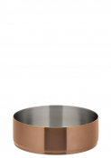 BRUSHED COPPER ROUND BOWL 5. 5inch (14CM)