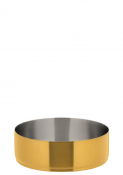 BRUSHED GOLD ROUND BOWL 5.5inch (14CM)