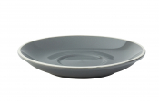 UTOPIA SUPER VITRIFIED PORCELAIN BARISTA GREY SAUCER 5.5inch