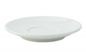 UTOPIA SUPER VITRIFIED PORCELAIN BARISTA WHITE SAUCER 6inch
