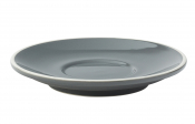 UTOPIA SUPER VITRIFIED PORCELAIN BARISTA GREY SAUCER 6inch
