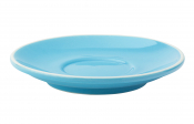 UTOPIA SUPER VITRIFIED PORCELAIN BARISTA BLUE SAUCER 6inch