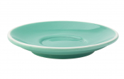 UTOPIA SUPER VITRIFIED PORCELAIN BARISTA GREEN SAUCER 6inch