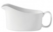 UTOPIA WHITE SUPER VITRIFIED PORCELAIN TITAN SAUCE BOAT 7OZ