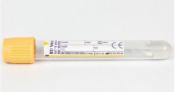 VACUTAINER BLOOD SAMPLE TUBE PLASTIC GOLD 5ML W/GEL SST11