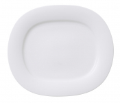 AFFINITY FLAT OVAL PLATE 320X280MM