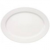 V&B BELLA OVAL FLAT PLATE 320X240MM