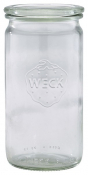 GENWARE WECK CYLINDRICAL JAR & LID 34CL X12 WECK975