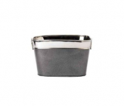 ARTIS WINE COOLER GREY BOTTLE TUB POWDER COATED 35 X 35 X 22CM