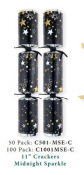 11inch MIDNIGHT SPARKLE CRACKER X100