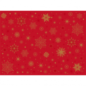 PLACEMATS PAPER 30X40 STARGAZING RED