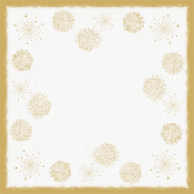 SLIPCOVER BIO DC 84X84CM SPARKLY WHITE