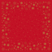 SLIPCOVER D/S 84X84CM STARGAZING RED