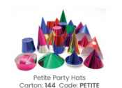 CHRISTMAS PARTY HAT PETITE X144