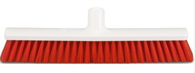 HEAVY DUTY SOFT BROOM HEAD INTERCHANGE 300mm RED