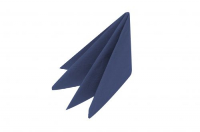 COCKTAIL NAPKIN 24CM 2PLY NAVY BLUE