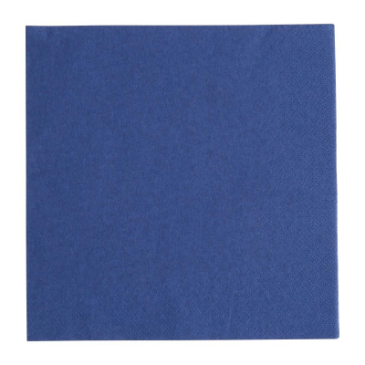 DUNI NAPKIN 24CM 3PLY DARK BLUE