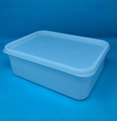 2LTR RECTANGULAR TUB White