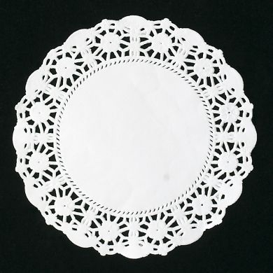 3.5Inch WHITE ROUND Doilies
