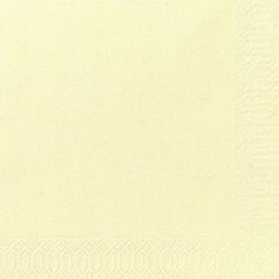 POPPIES NAPKIN 33CM 2PLY BUTTERMILK