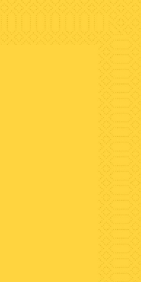 DUNI NAPKIN 33CM 3PLY 8 FOLD YELLOW