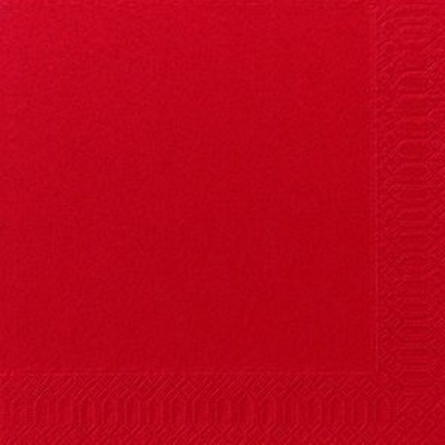 POPPIES RED NAPKIN 40CM 2PLY