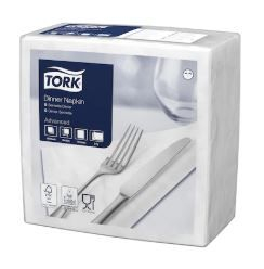 TORK 40CM NAPKIN 2PLY WHITE 150X12