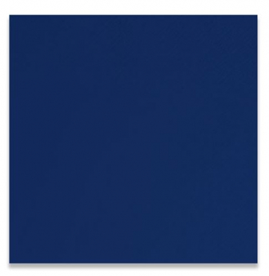 NAPKIN 40CM 3PLY 8 FOLD NAVY BLUE