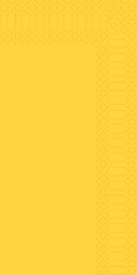 DUNI NAPKIN 40CM 3PLY 8 FOLD YELLOW