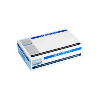 ASSORTED BLUE PLASTERS EA301 METAL DETECTABLE