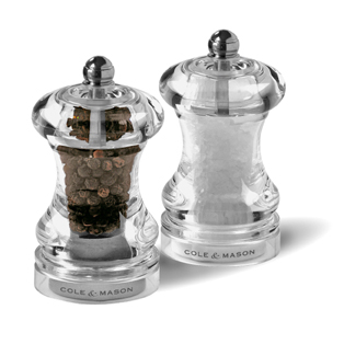 ACRYLIC CAPSTAN 85MM PEPPER MILL