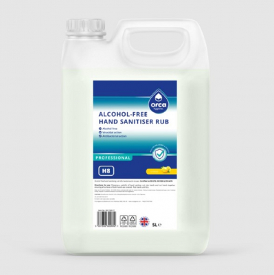 ALCOHOL FREE FOAM HAND SANITISER 2X5LTR