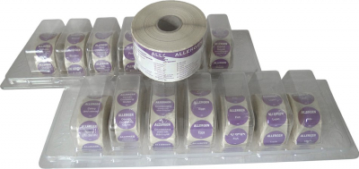 DAYMARK ALLERGEN LABEL STARTER KIT