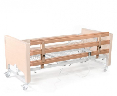 ALERTA LOMOND EXTRA HIGH SIDE RAIL FULL BED LENGTH OAK