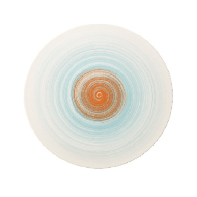 AMARAH AQUAMARIN FLAT COUPE PLATE 32CM / 12.6Inch