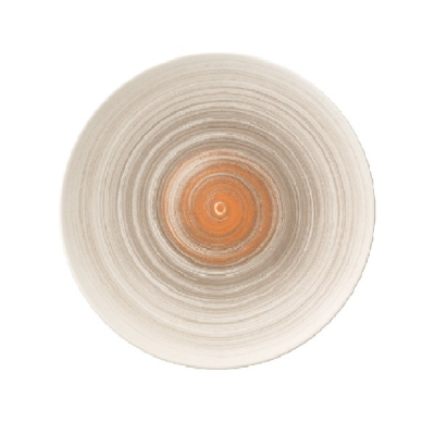 AMARAH TAUPE FLAT COUPE PLATE 29CM / 11.4Inch