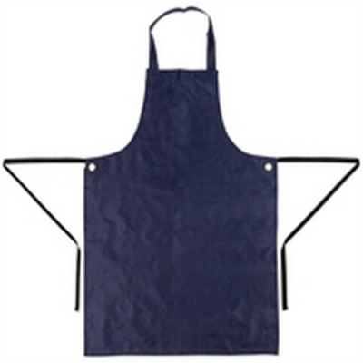 BLUE WATERPROOF BIB APRON 40X28''