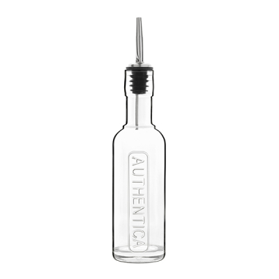 MIXOLOGY BITTERS BOTTLE 50CL W/ SILICON SS POURER 15-36-107