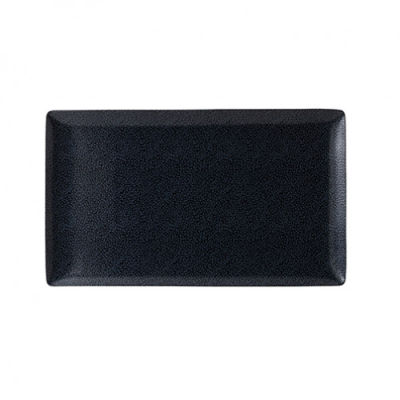 ARTIS PURITY PEARLS DARK RECTANGULAR PLATE 13.4Inch x 7.9Inch