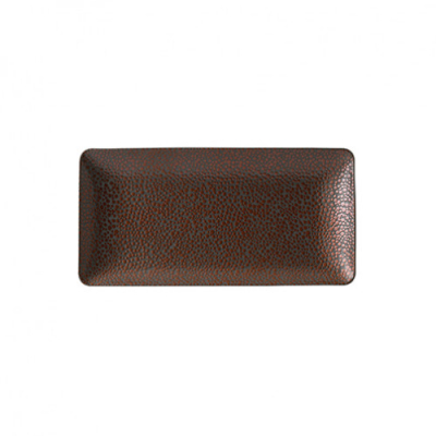 ARTIS PURITY PEARL RECTANGULAR PLATE 18X9CM / 7.1X3.5Inch COPPER