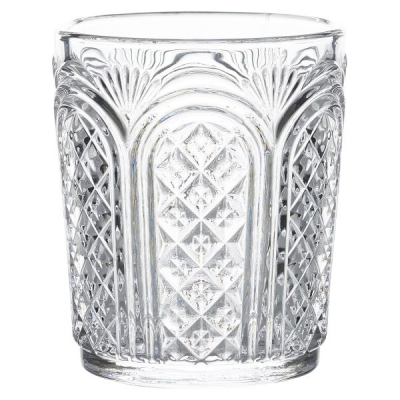 GENWARE ASTOR VINTAGE TUMBLER GLASS 12OZ/340ML