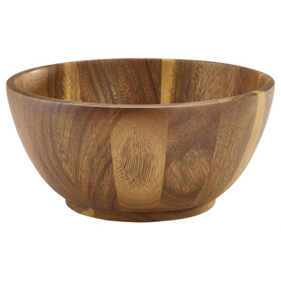 ACACIA WOOD BOWL 25 X 12CM