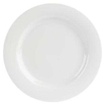 DPS PORCELITE BANQUET WIDE RIM PLATE 9Inch