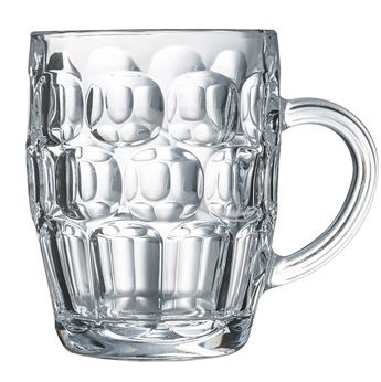 ARCOROC BRITANNIA TANKARD PINT GLASS 20OZ/570ML