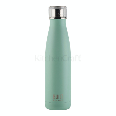 BUILT 17OZ DOUBLE WALLED S/S WATER BOTTLE MINT