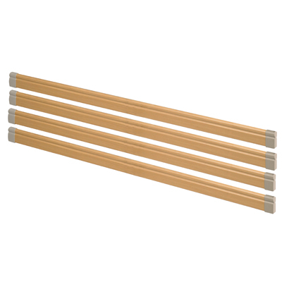 HARVEST WOODEN EXTENDED SIDE RAILS (SET OF 4)      BED059