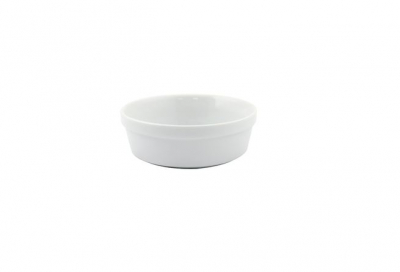 SUPERWHITE ROUND PIE BOWL 12 DIA X 4CM H