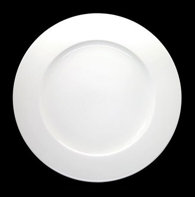 CREME MONET RIM PLATE 9Inch 23CM